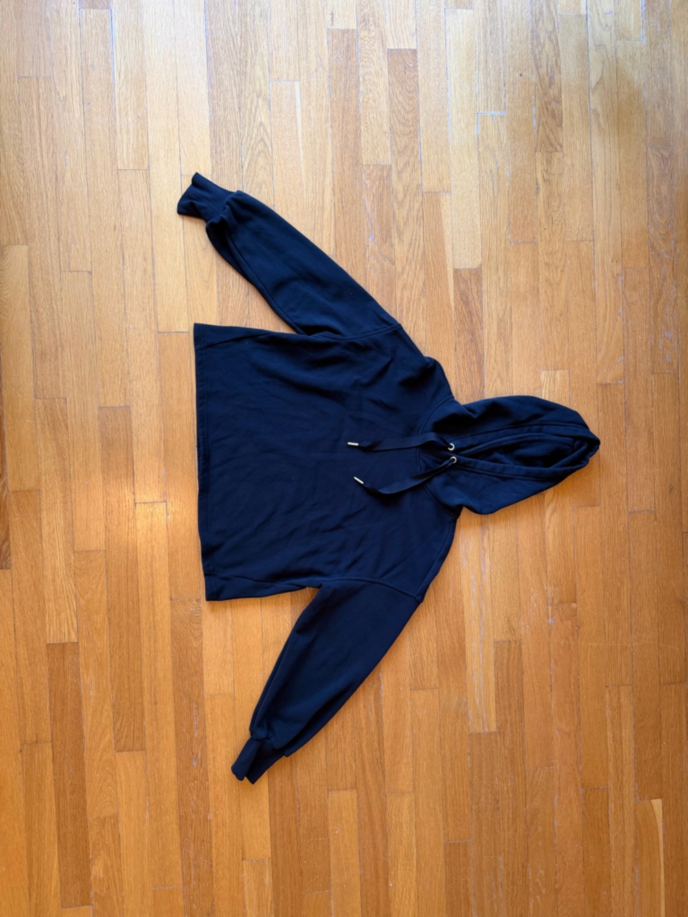 Old Navy Black Cropped Hoodie